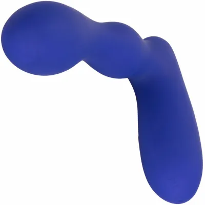 Silicone Wireless Pleasure Probe Vibrating Anal Toy by CalExotics Blue