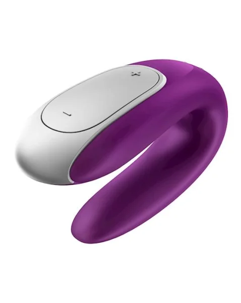 Satisfyer Double Fun - Violet - 3.7 Inch