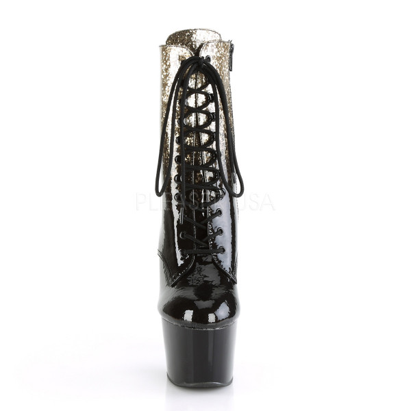 7 inches Heel, 2 3/4 inches PF Lace-Up Front Ankle Boot, Side Zip — image 18 of 20