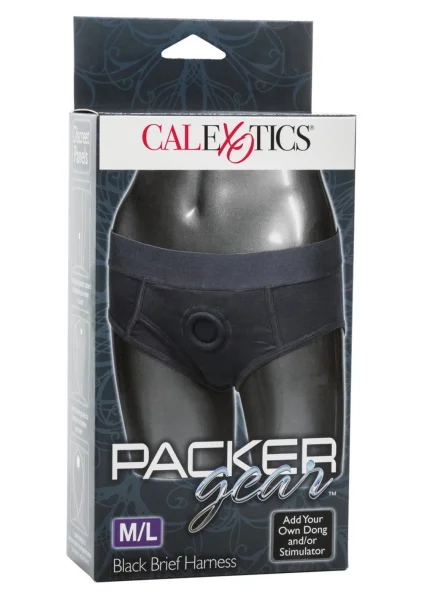 Packer Gear Brief Harness - Medium-large - Black