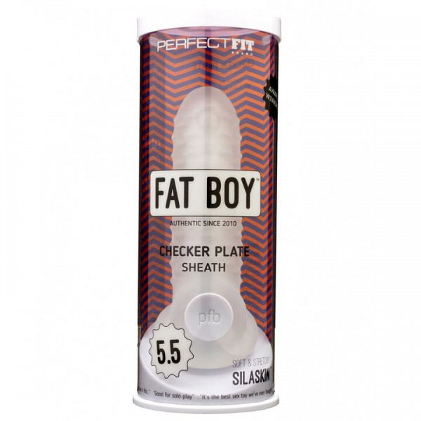 Perfect Fit Fat Boy Checker Box Penis Sleeve – 5.5 or 6.5 Inch