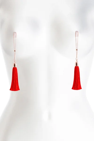 nsnovelties Bound Adjustable Nipple Clamps with Tassels
