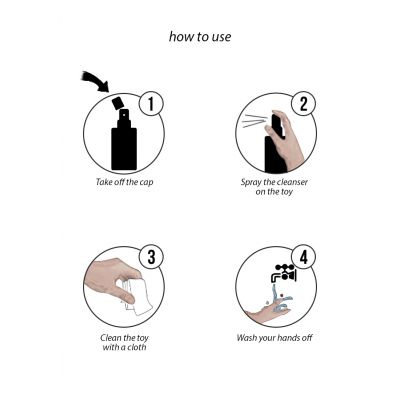 Toy Cleaner Spray 150 ml How To Clean Sex Toys
