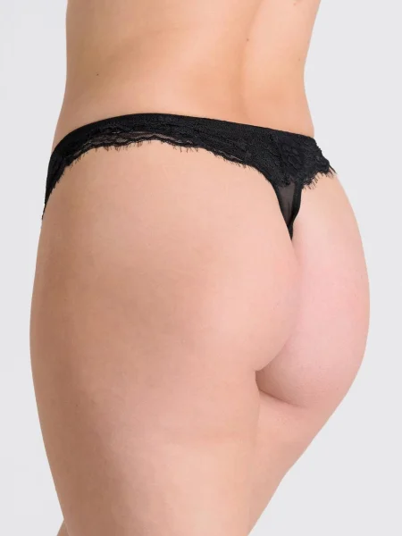 Lovehoney Boudoir Belle Cherry Suspender Thong