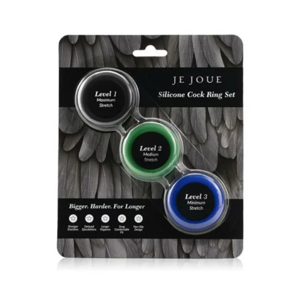 Je Joue Silicone Ring Set