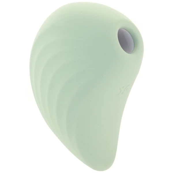 Satisfyer Pearl Diver Pressure Wave Rechargeable Waterproof Clitoral Stimulator - Mint