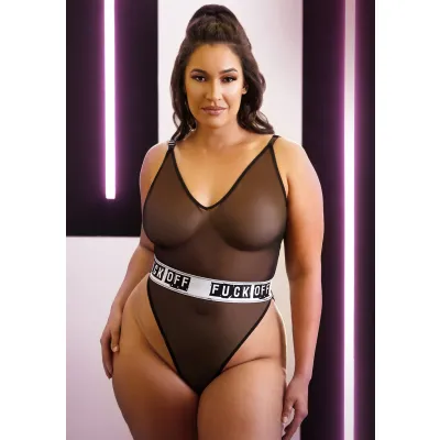 Fuck Off Playsuit Queen Size