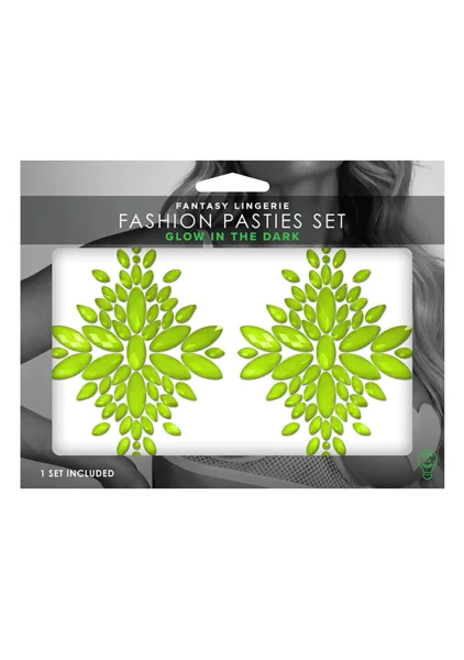 Fashion Pasties Set - Neon Crystal Pasties — image 4 of 8