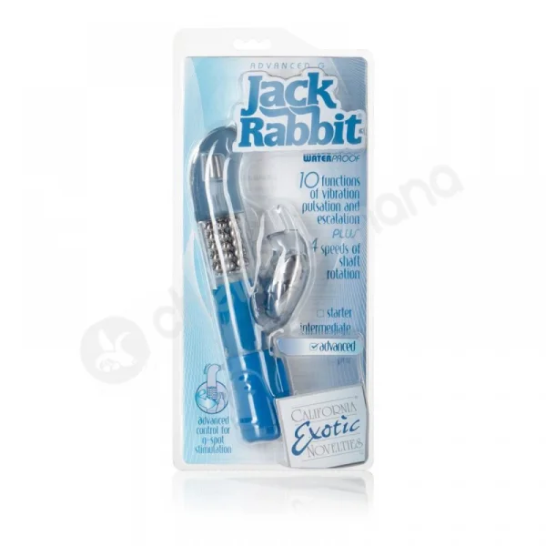 Blue Advanced G Jack Rabbit Vibrator