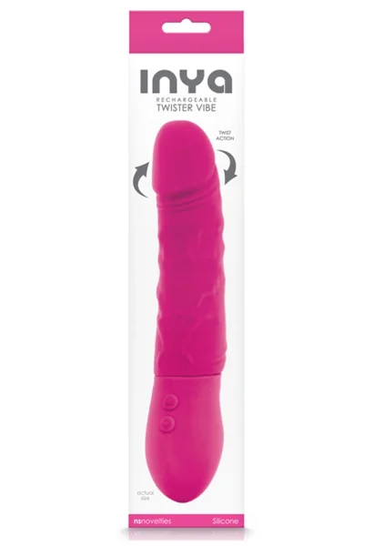 Inya Twister Rechargeable Silicone Vibrator