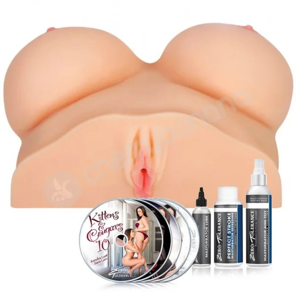 Kendra Lust - Life Size Breast Stroker with Vagina