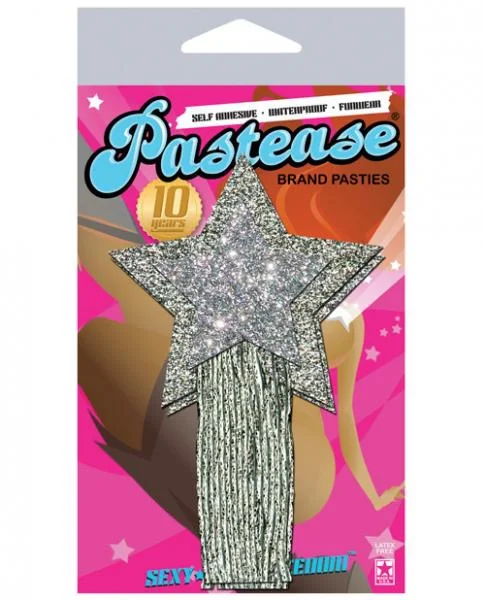 Pastease Silver Glitter Tassle Stars OS — image 4 of 4