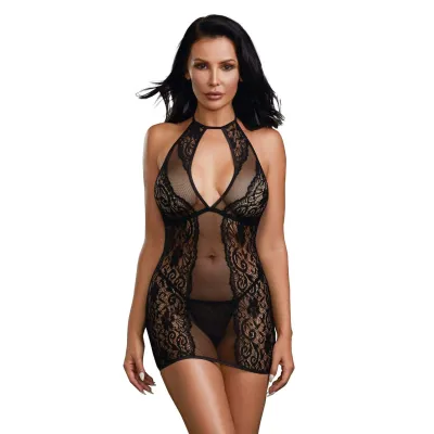 Chemise G String One Size Black