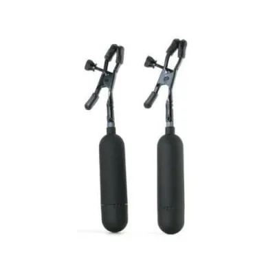 Fetish Fantasy Series Cordless Vubrating Nipple Clamps