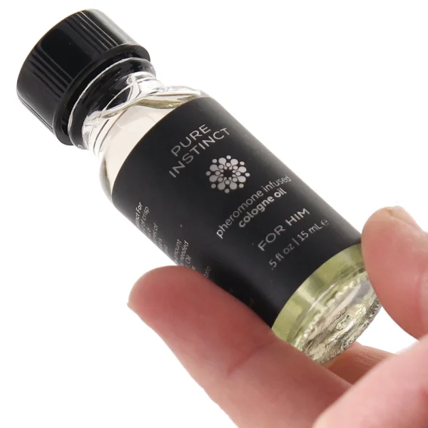 Pure Instinct Black - Pheromone Cologne  Oil .5oz
