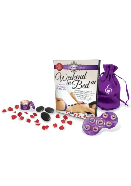 Weekend in Bed 3 - Tantric Massage Activity Kit