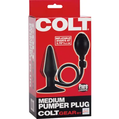 California Exotic COLT Medium Pumper Plug Black