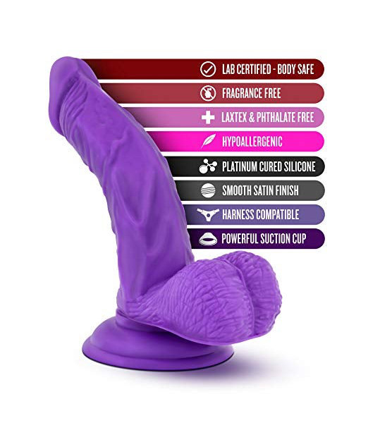 Blush Novelties Dildo - Ruse Magic Stick 7" - Purple