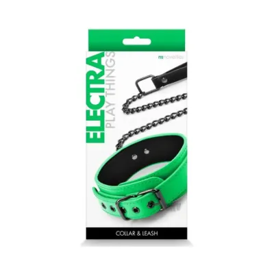 Electra Collar Leash Green