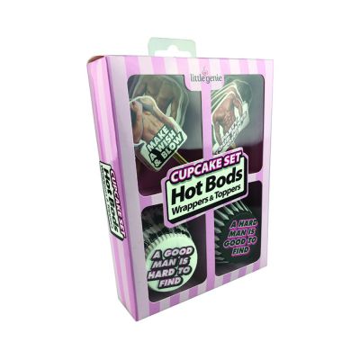 Hot Bod Cupcake Set