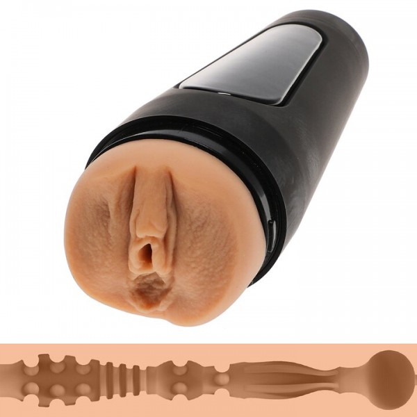 Doc Johnson Main Squeeze Julia Ann Stroker - 9 Inch