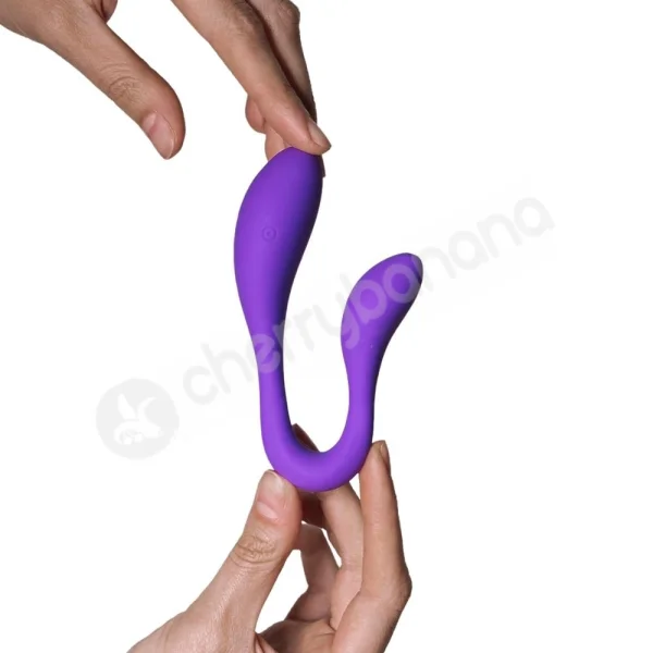 Adrien Lastic Couple Secrets II Hands Free Purple Double Penetration Vibrator