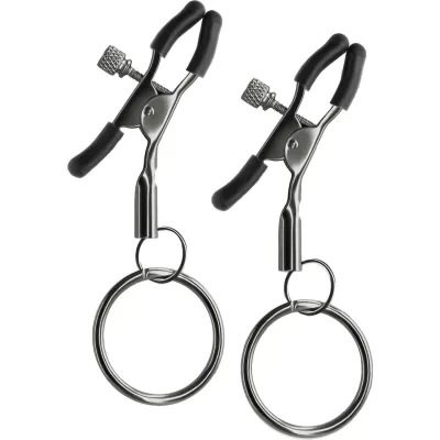 Bound Adjustable C2 Nipple Clamps By NS Novelties Gunmetal
