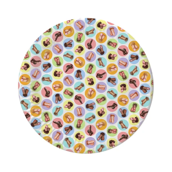 Mini Penis Plates Pack Of 8