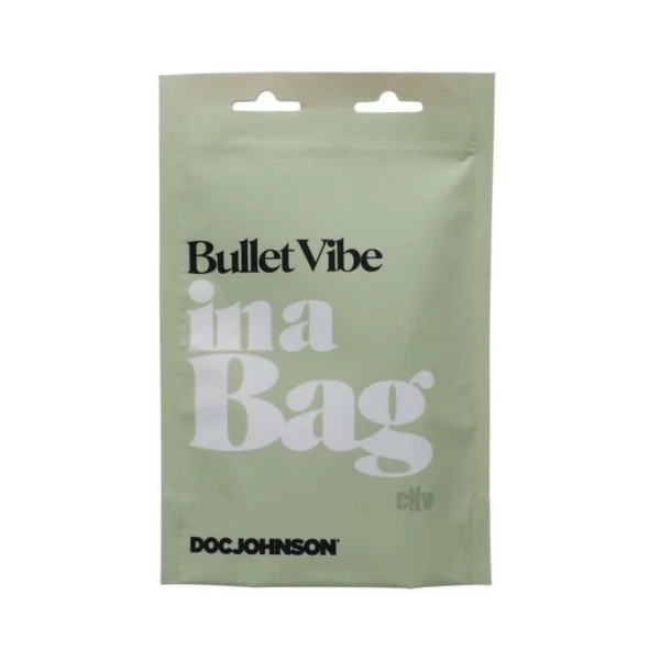 Bullets & Discreet: In A Bag Bullet Vibe Black