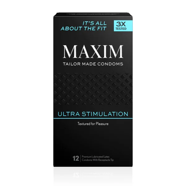 MAXIM Ultra Stimulation Condoms - 12PK