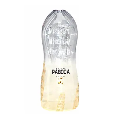 Amore Pagoda Clear Masturbator 7 Inch
