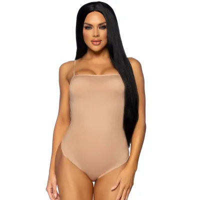 33 Inch Long Straight Wig Black