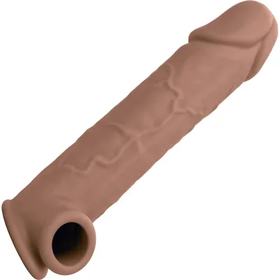 Performance Maxx Life Like 8 Penis Extension By CalExotics Chocolate