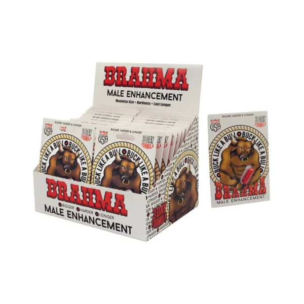 Brahma Male Enhancement Pop Box (24 In A Box)