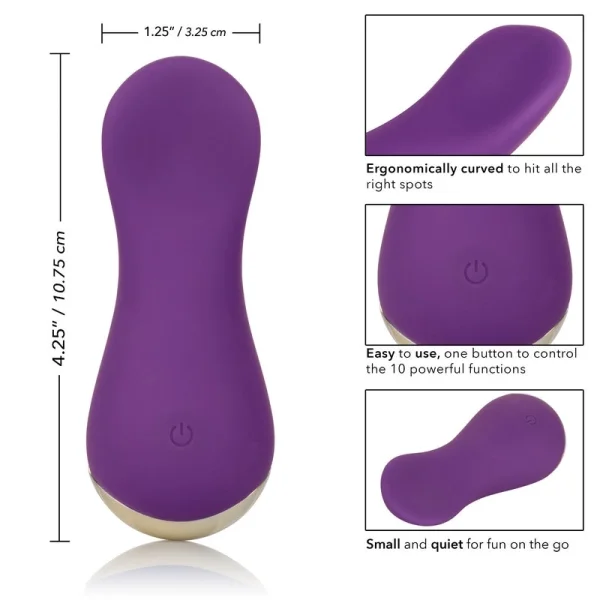 Slay Love Me Silicone Waterproof Mini Clitoral Vibrator By CalExotics