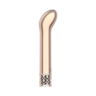 Royal Gems Jewel Abs Rechargeable Bullet Rose Gold