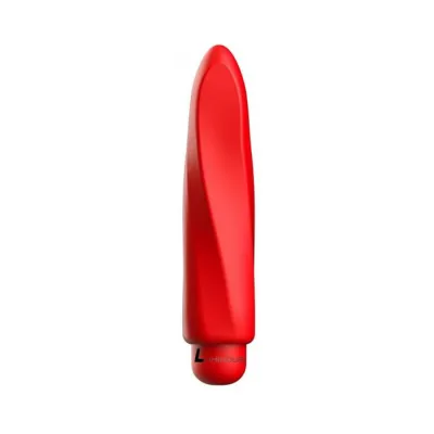 Bullets Discreet Luminous Myra Abs Bullet With Silicone Sleeve 10 Speeds Red