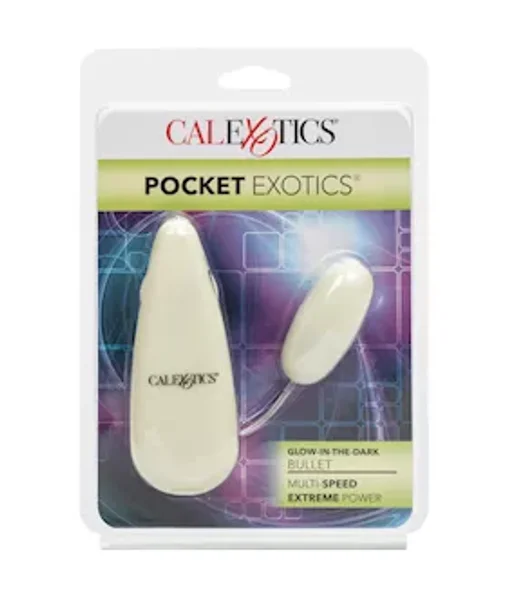 Glow In The Dark Pocket Exotics Vibrating Glowing Bullet — image 17 of 18