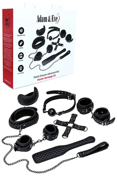 Adam and Eve Fetish Dreams Advanced Bondage Set (7 Pce) — image 2 of 6
