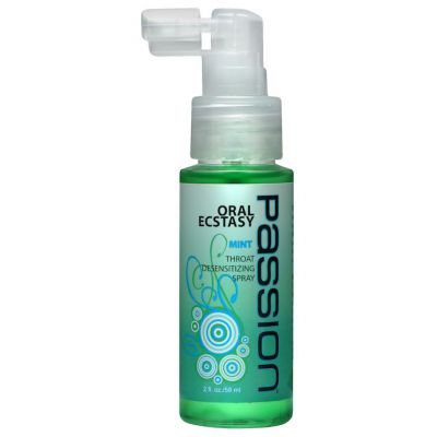 Passion Oral Ecstasy Throat Desensitizing Spray 2 Oz