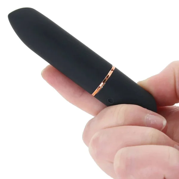 Pink Pussycat Vibrating Mini Vibe Black