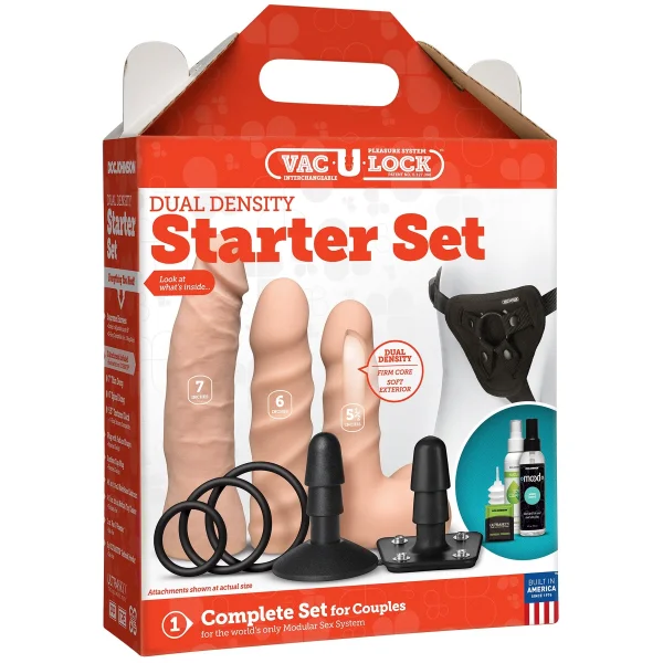 Vac-u-lock Dual Density Starter Set Vanilla