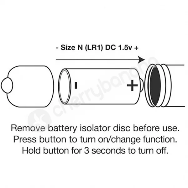 Rocks Off Butt Quiver 7 Speed Vibrating Butt Plug