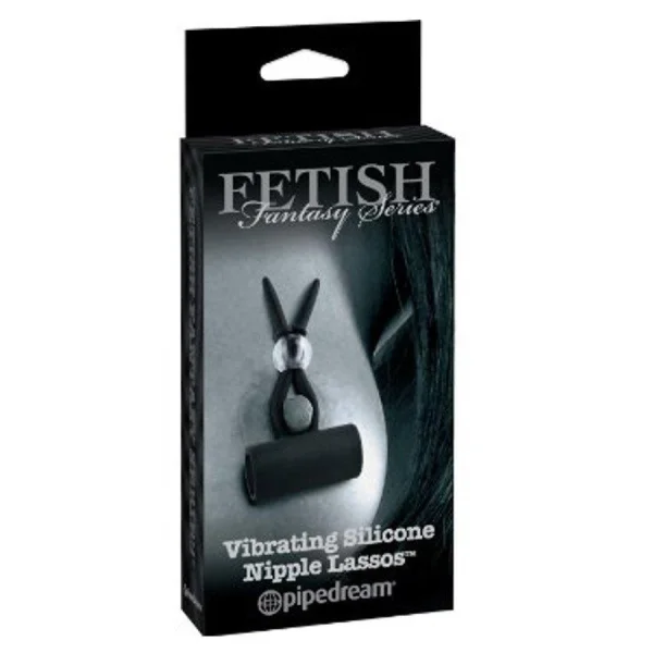 Vibrating Silicone Nipple Lassos