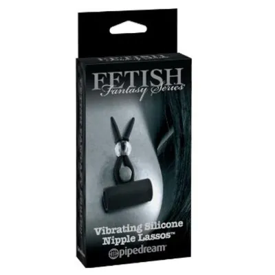 Vibrating Silicone Nipple Lassos