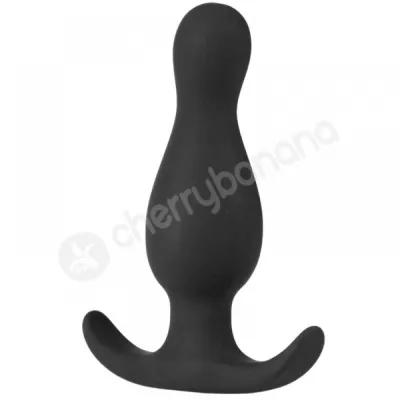 Anal Adventures Platinum Curve 3 Silicone Prostate Plug