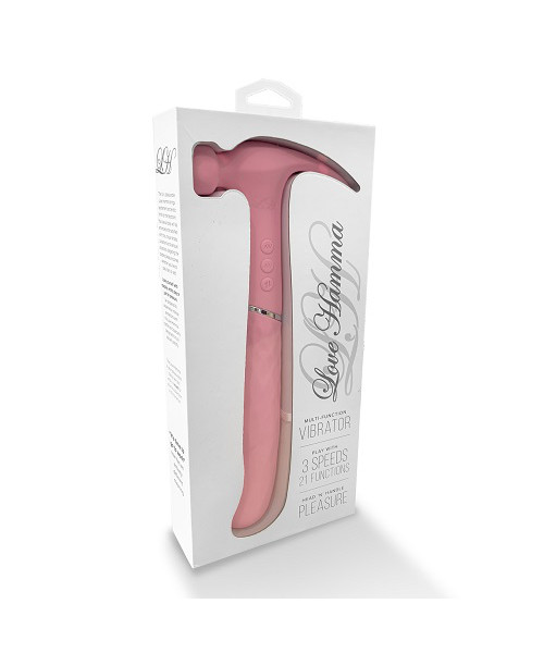 Love Hamma The Ultimate Vibrator Curved Pink