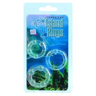 Silicone Island Rings Transparent