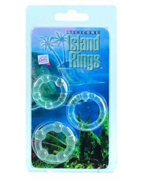 Silicone Island Rings - Transparent