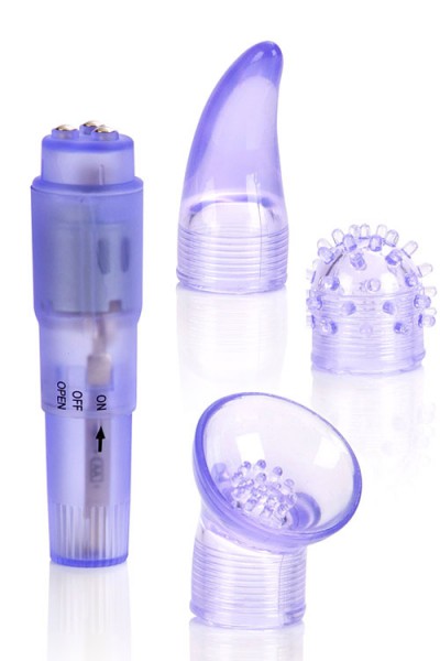 California Exotic Vibrating Massager plus 3 Attachments